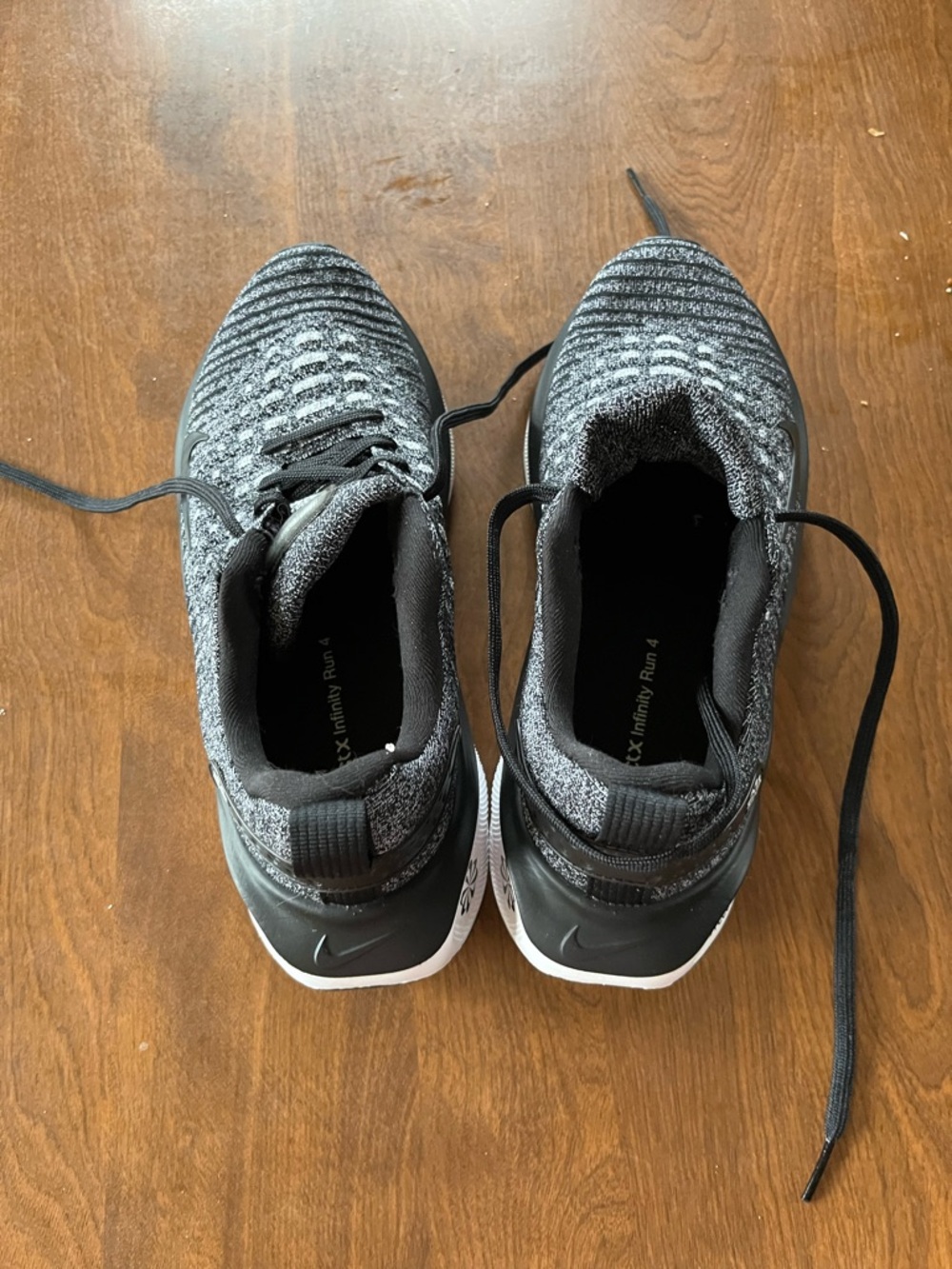 Nike Black and grey infinity Running Shoes